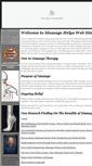 Mobile Screenshot of massagehelps.org